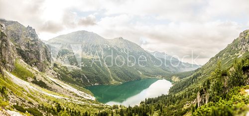 Morskie Oko w sercu Tatr Fototapety Góry Fototapeta