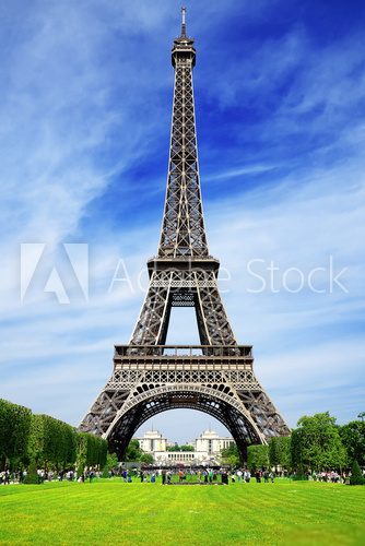 Paris Fototapety Wieża Eiffla Fototapeta