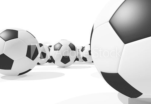 Piłki – football w wersji minimalistycznej
 Sport Fototapeta