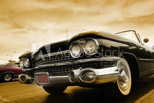 Potężny Muscle Car – klasyczna sepia
Pojazdy Fototapeta