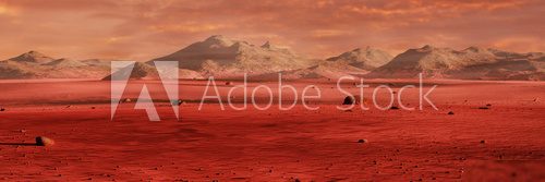Rubinowa czerwień pustyni Fototapety do Sypialni Fototapeta