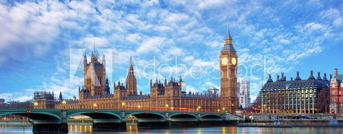 Rzut oka na panoramę Londynu Miasta Obraz
