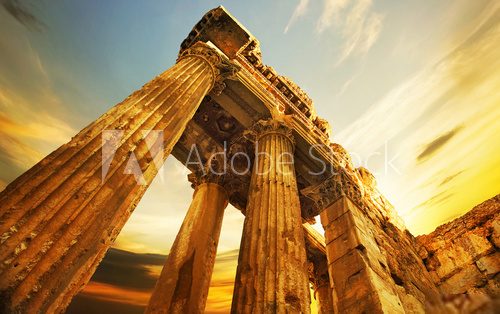 Rzymskie ruiny, rzymskie wakacje
 Fototapety do Salonu Fototapeta