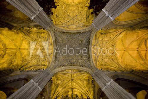 Sewilla – hiszpańska katedra na tapecie
 Architektura Fototapeta