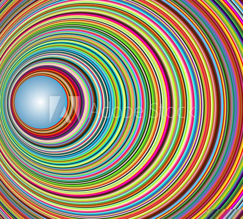 Spirala kolorów
 Fototapety 3D Fototapeta
