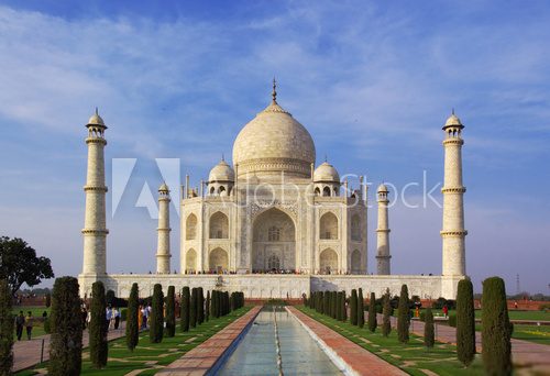 Tadż Mahal na skraju dnia
 Architektura Obraz