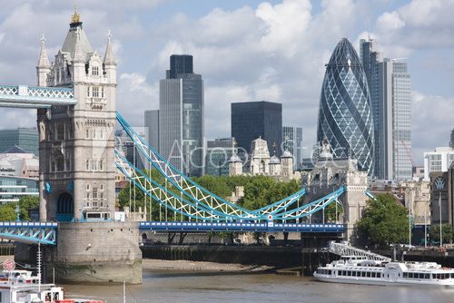Tower Bridge - symbol Londynu
 Miasta Obraz