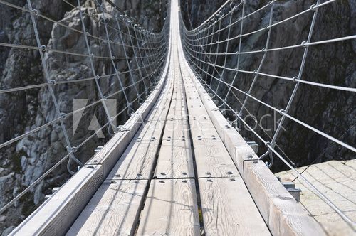 Trift Bridge,  Switzerland Fototapety Mosty Fototapeta
