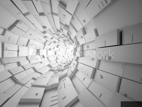 Tunel do świata wyobraźni
 Fototapety 3D Fototapeta