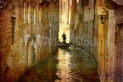 Wenecja – gondola malowana pędzlem
 Retro - Vintage Obraz