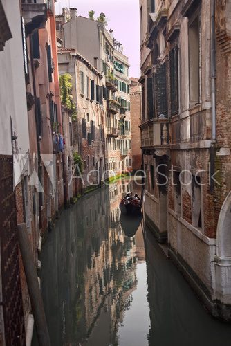 Wenecja – kanał w roli ślepej uliczki
 Architektura Obraz