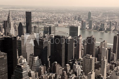 Widok na Nowy Jork – sepia
 Architektura Obraz