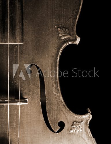 Zabytkowe skrzypce
 Retro - Vintage Obraz
