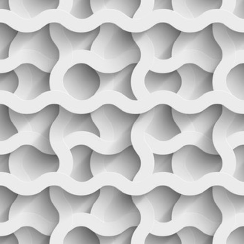 Abstrakcjonistyczny biały papier macha 3d Tapety 3D Tapeta
