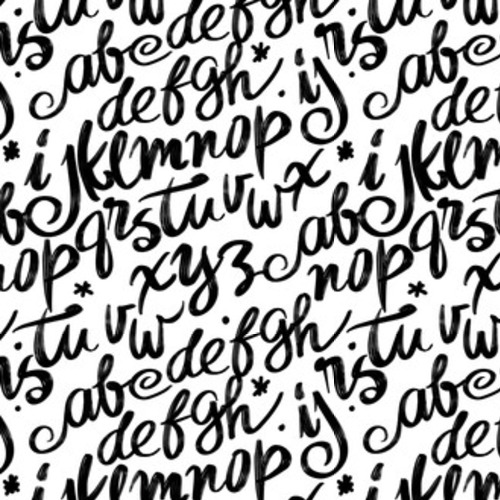 Alfabet. Literowanie i niestandardowa typografia dla Tapety Napisy Tapeta