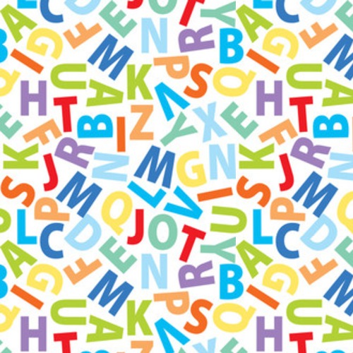 alfabet z kolorowych ilustracji i edukacji. EPS 10 Tapety Napisy Tapeta