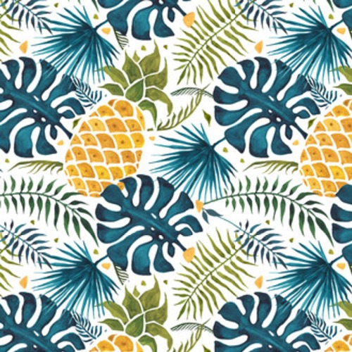Ananas . Ręcznie rysowane ilustracji. Akwarela Tapety Do jadalni Tapeta