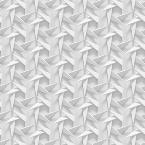 Biały cieniowany streszczenie geometryczny. Styl Tapety Do biura Tapeta