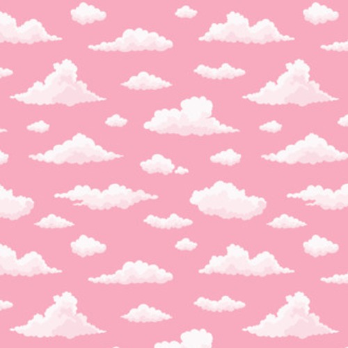 Chmura . Białe, różowe chmury na różowym niebie słońca. Tapety Niebo i Kosmos Tapeta