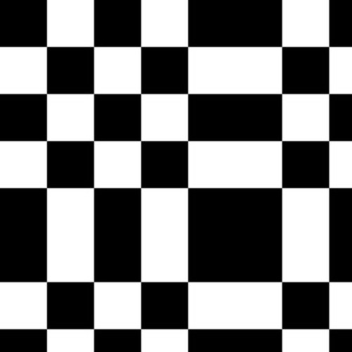 Czarno-biała kratka Tapety Sportowe Tapeta