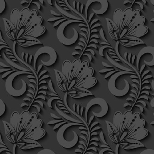 Elegancki 3d kwiatowy. Ilustracja Tapety 3D Tapeta