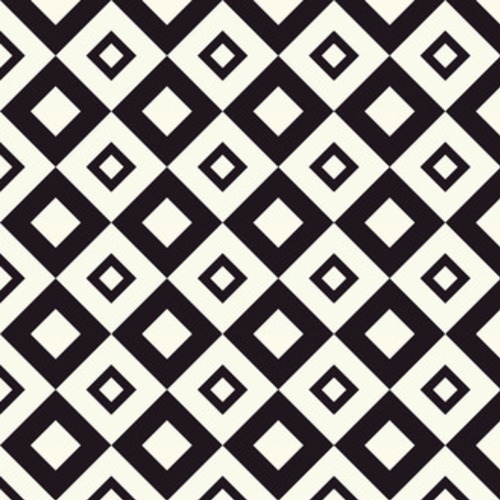 Geometryczny w odcieniach beżu i czerni Tapety Do kuchni Tapeta