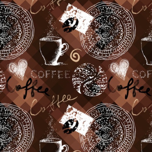 Grunge kawy na wielokącie Tapety Do jadalni Tapeta