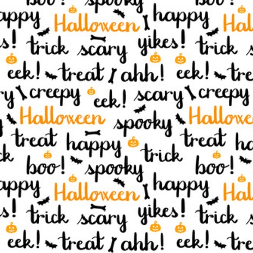 Halloween słowa napis białe dynie Tapety Napisy Tapeta