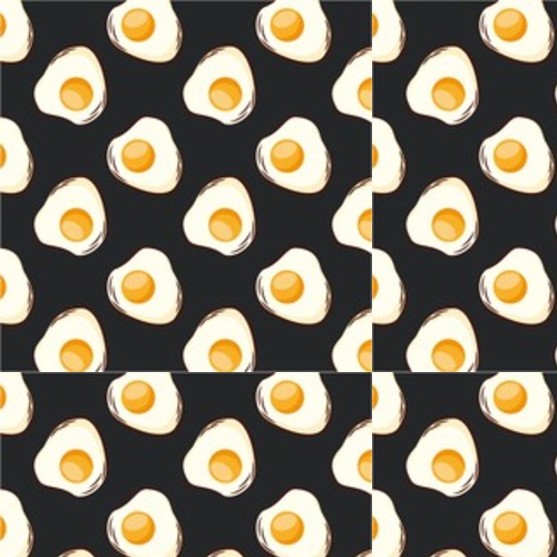 jedzenie smażone jajka ciemne Tapety Do kuchni Tapeta