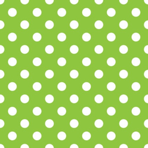 Kropki zielono-białe Tapety Abstrakcja Tapeta