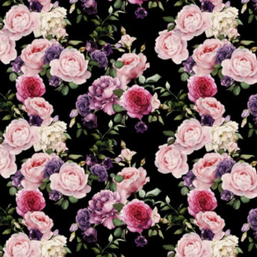 kwiatowy z różami, akwarela Tapety Kwiaty Tapeta