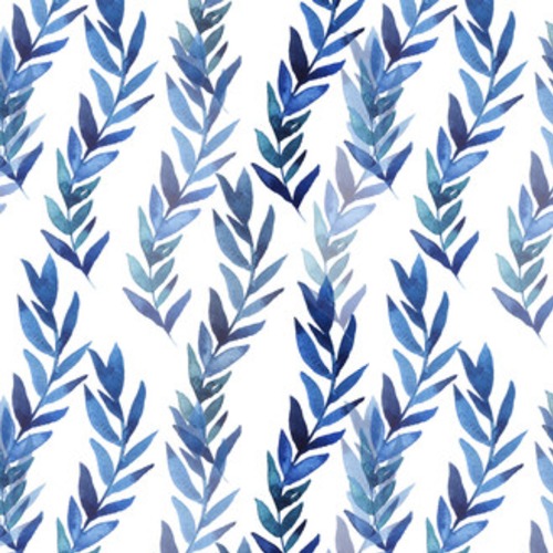 niebieskich roślin Tapety Do przedpokoju Tapeta