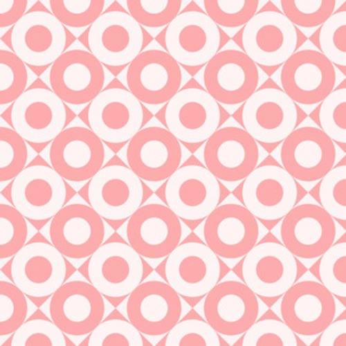 s geometryczny słodki różowy okrągły i kwadratowy Tapety Do sypialni Tapeta