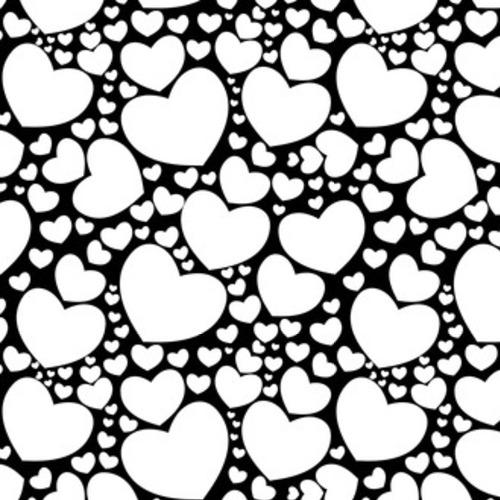Seamless pattern with hearts Tapety Miłosne Tapeta
