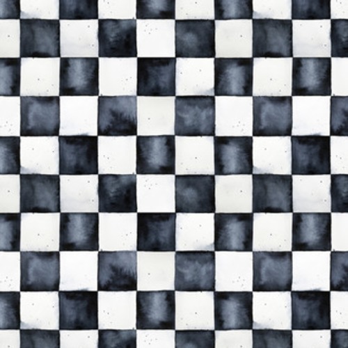 szachownica akwarela. Kontrastowa i jasna mozaika do Tapety Sportowe Tapeta