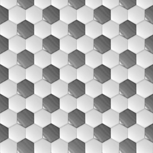 Sześciokątna kształt plastra miodu czarno-biała Tapety 3D Tapeta
