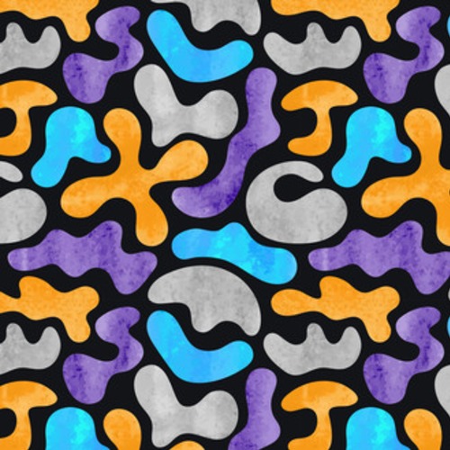 Watercolor graffiti seamless pattern. Vector colorful geometric abstract background. Tapety Do pokoju nastolatka Tapeta