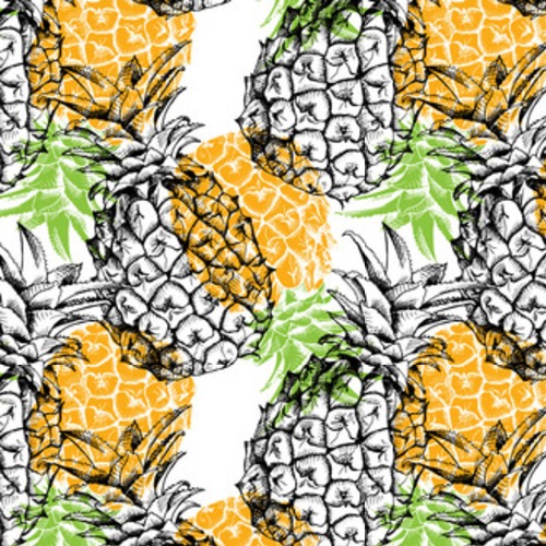 wielowarstwowy z wizerunkiem ananasa. ilustracja. Tapety Owoce i Warzywa Tapeta