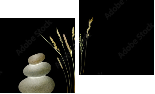 Zen Symbols  - Obraz dwuczęściowy, Dyptyk