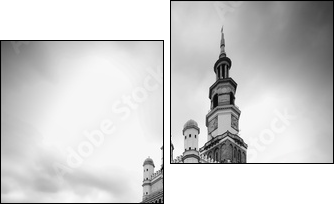 Poznań – stare miasto na szaro
 - Obraz dwuczęściowy, Dyptyk