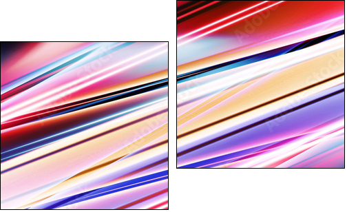 multicolored abstract background for design - Obraz dwuczęściowy, Dyptyk