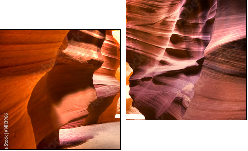 Wielki Kanion – groty i jaskinie
 - Obraz dwuczęściowy, Dyptyk