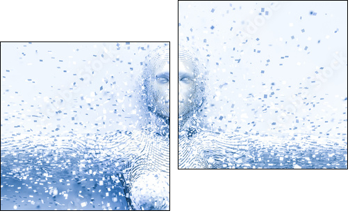 Artificial intelligence - Obraz dwuczęściowy, Dyptyk