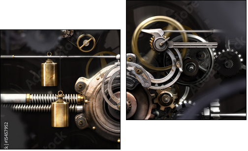 Koła fortuny – mechanizm biznesu
 - Obraz dwuczęściowy, Dyptyk