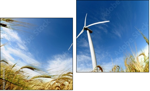 Turbiny – potęga wiatru, siła natury
 - Obraz dwuczęściowy, Dyptyk