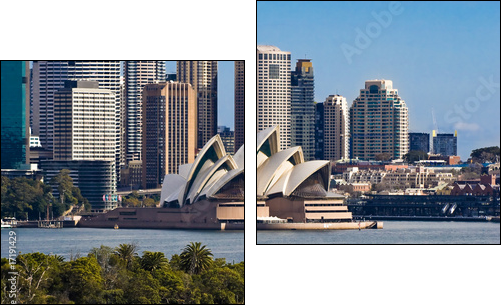 Sydney – opera z miastem w tle
 - Obraz dwuczęściowy, Dyptyk