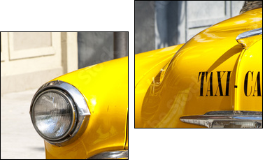 Żółta taksówka
 - Obraz dwuczęściowy, Dyptyk