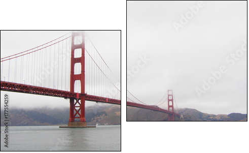 W krętej drodze do San Francisco
 - Obraz dwuczęściowy, Dyptyk