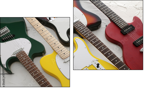 guitar music  - Obraz dwuczęściowy, Dyptyk