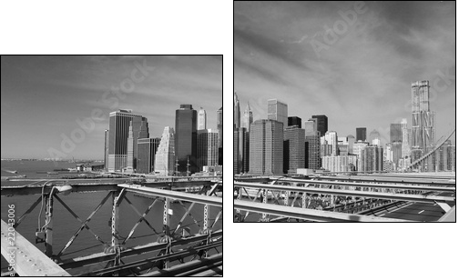 Taxi w Nowym Jorku – kurs do biznesowego centrum świata
 - Obraz dwuczęściowy, Dyptyk